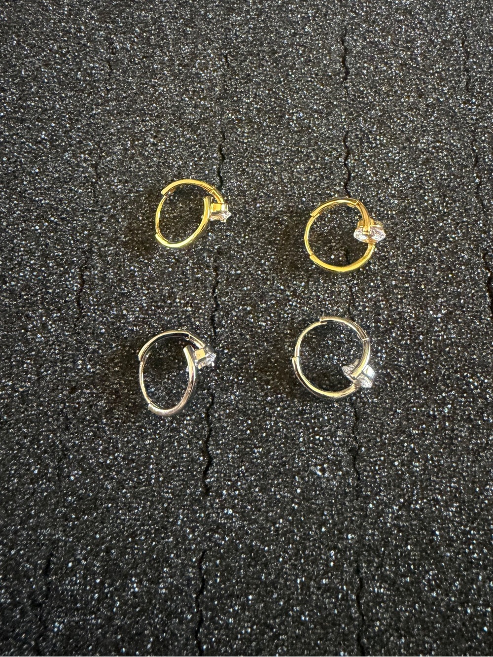 925 sterling silver earrings set
